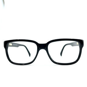 Pluton Fidela Sunglasses‎ Black Square Full rim Made in France H7144